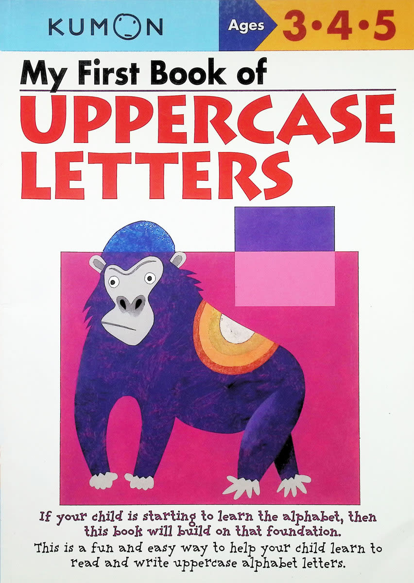 1St Book Uppercase Letters-New